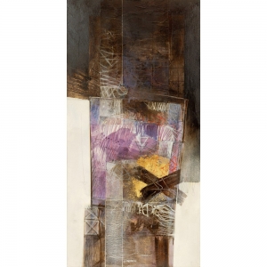 Cuadro abstracto moderno en canvas. Giuliano Censini, Sin titulo