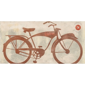 Tableau sur toile. Skip Teller, Vintage Vintage Bike