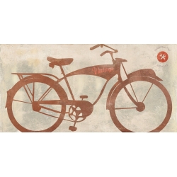 Wall art print and canvas. Skip Teller, Vintage Bike