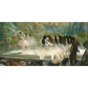 Quadro, stampa su tela. Edgar Degas, Balletto all'Opéra di Parigi