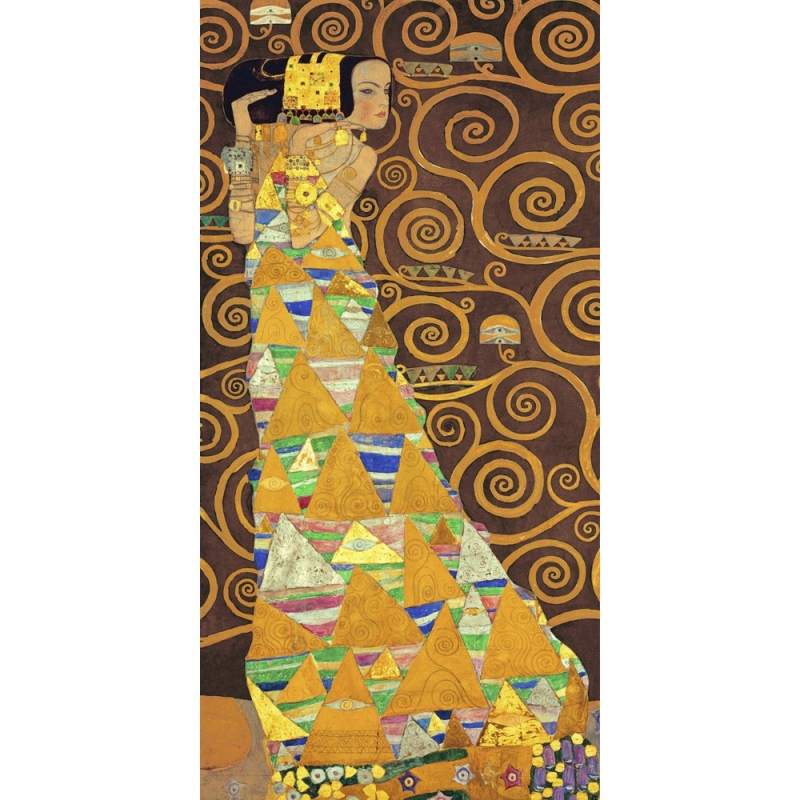 Tableau sur toile. Gustav Klimt, L'Arbre de la Vie (Brown Variation) I