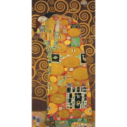 Leinwandbilder. Gustav Klimt, Der Lebensbaum (Brown Variation) III