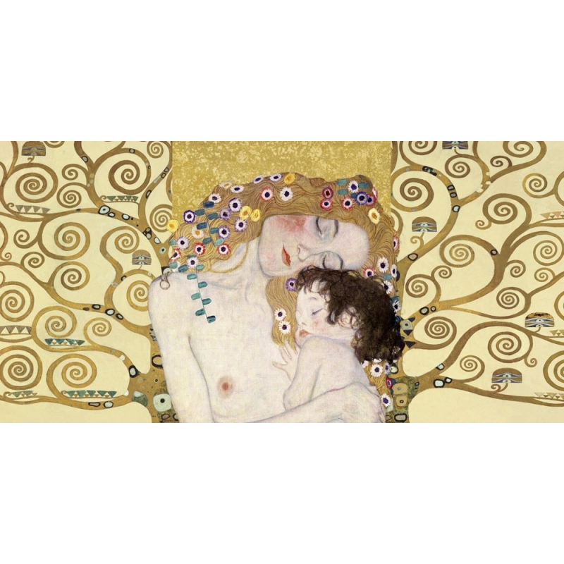 Leinwandbilder. Gustav Klimt, Klimt Patterns – Mutterschaft I