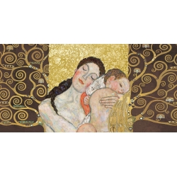 Leinwandbilder. Gustav Klimt, Klimt Patterns – Mutterschaft II