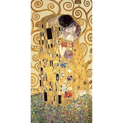Tableau sur toile. Gustav Klimt, Baiser