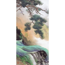 Tableau sur toile. Shunkyo Yamamoto, Source de montagne