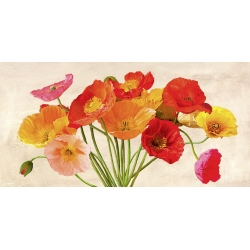 Wall art print and canvas. Luca Villa, Poppies in Spring
