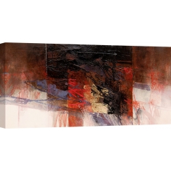 Cuadro abstracto moderno en canvas. Giuliano Censini, Las densas nieblas