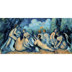 Leinwandbilder. Paul Cezanne, Die Grosse badenden