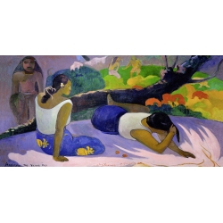 Wall art print and canvas. Paul Gauguin, Arearea no vareua ino