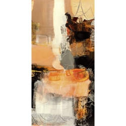 Cuadro abstracto moderno en canvas. Piovan, Nuevos encuentros II