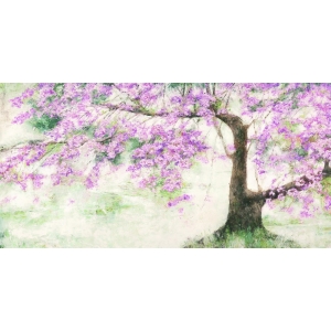 Cuadro árbol en canvas. Silvia Mei, Árbol floreciente