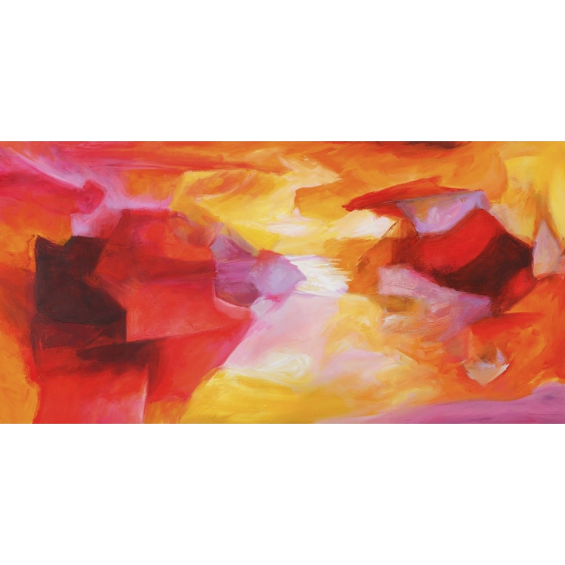 Cuadro abstracto moderno en canvas. Teo Vals Perelli, Ipanema