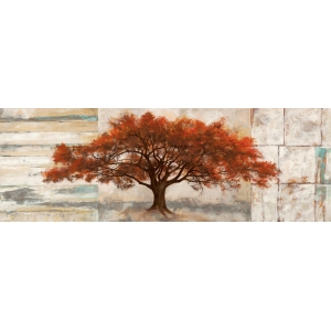 Cuadro árbol en canvas. Leonardo Bacci, Rubra