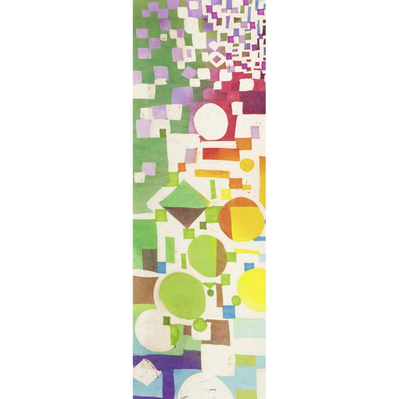 Quadro, stampa su tela. Leonardo Bacci, Multicolor Pattern II