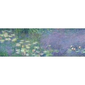 Wall art print and canvas. Claude Monet, Morning (detail I)