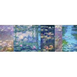 Leinwandbilder. Claude Monet, Monet Deco – Seerosen I