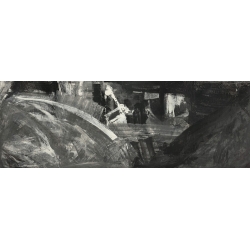 Quadro, stampa su tela. Italo Corrado, Sfumature di grigio II