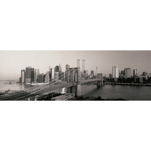Cuadro en canvas, poster New York. Sohm Joseph, Puente de Brooklyn