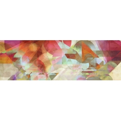 Cuadro abstracto geometrico en canvas. Kaj Rama, Loco-Motion