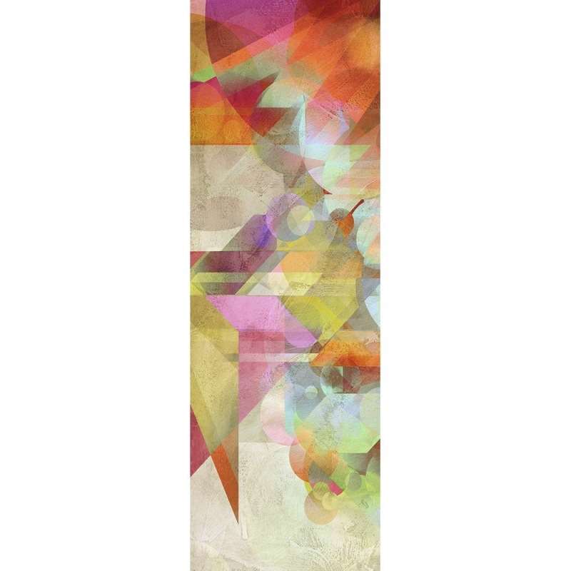 Cuadro abstracto geometrico en canvas. Kaj Rama, Colorfall I
