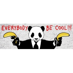 Quadro, stampa su tela. Masterfunk Collective, Everybody Be Cool!!!