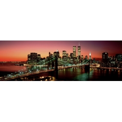 Leinwandbilder. Richard Berenholtz, Brooklyn Bridge, New York