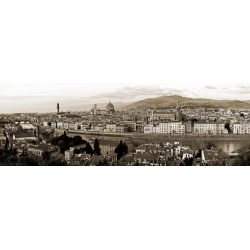 Wall art print and canvas. Ratsenskiy, Panoramic view of Florence