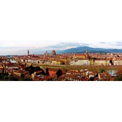 Quadro, stampa su tela. Ratsenskiy, Veduta panoramica di Firenze