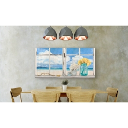 Wall art print and canvas. Remy Dellal, Atlantic window by the sea
