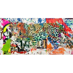 Cuadro pop en canvas. Eric Chestier, Camouflage 1