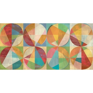 Cuadro abstracto geometrico en canvas. Kaj Rama, Visual Ephemerides I