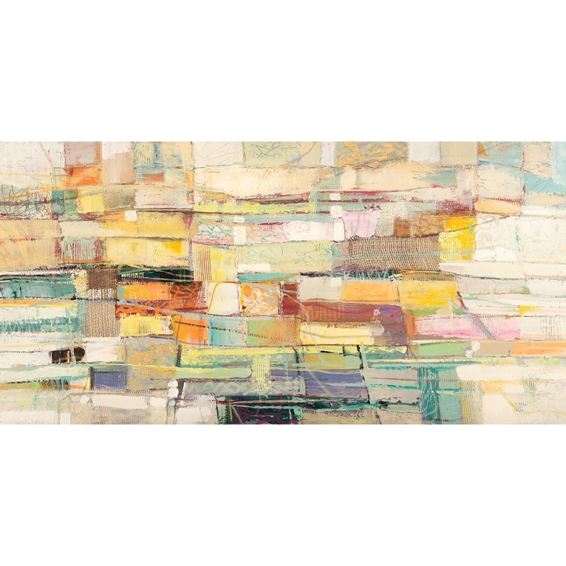 Cuadro abstracto moderno en canvas. Lucas, Caleidoscopio