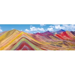 Leinwandbilder. Pangea Images, Vinicunca Regenbogenberg, Peru