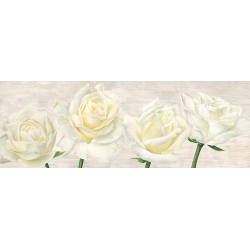 Tableau sur toile. Fleurs modernes, Roses classiques