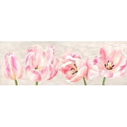 Wall art print and canvas. Jenny Thomlinson, Classic Tulips