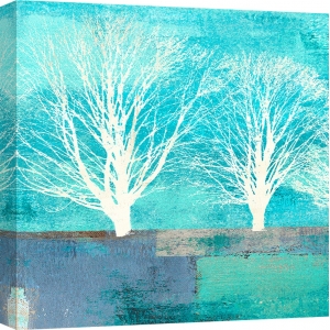 Tableau sur toile. Alessio Aprile, Tree Lines I (détail)