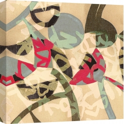 Cuadro abstracto moderno en canvas. Hype Hopper, Manticore II (detalle I)