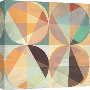 Cuadro abstracto geometrico en canvas. Kaj Rama, Chromatica IV