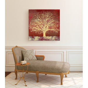 Cuadro árbol en canvas. Alessio Aprile, Crimson Oak