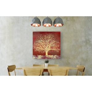 Cuadro árbol en canvas. Alessio Aprile, Crimson Oak
