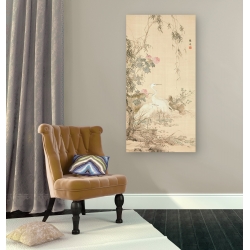 Wall art print and canvas. Willow and Herons