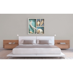 Wall art print and canvas. Ted Broome, Collection of memories I