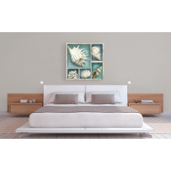 Wall art print and canvas. Ted Broome, Collection of memories III