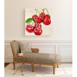 Wall art print and canvas. Remo Barbieri, Cherries