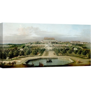 Leinwandbilder. Bernardo Bellotto, Blick auf den Kaiser Sommerpalast