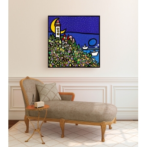 Wall art print and canvas. Wallas, The sentinel of the sea