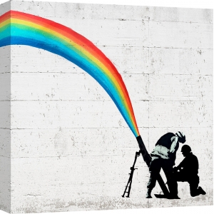 Street Art Leinwandbilder. Masterfunk Collective, Color Soldiers