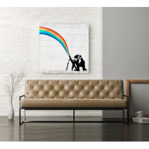 Wall art print and canvas. Masterfunk Collective, Color Soldiers