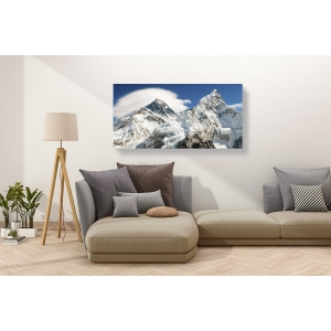 Wall art print and canvas. Mount Everest (detail)